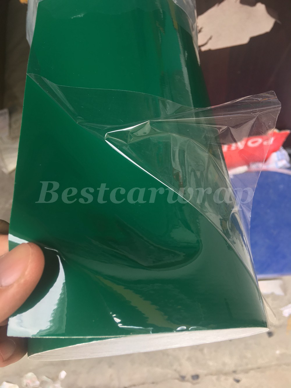 2019 New Gloss Forest Dark Green Vinyl Wrap For Car Wrap Film With Air bubble Free Lke 3M quality vinilo adhesivo Size:1.52*20m( 5x67ft)