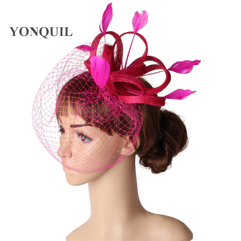 High quality color sinamay fascinator headpiece bridal veils wedding headwear race hair accessories millinery church hat MYQ115
High quality color sinamay fascinator headpiece bridal veils wedding headwear race hair accessories millinery church hat MYQ115