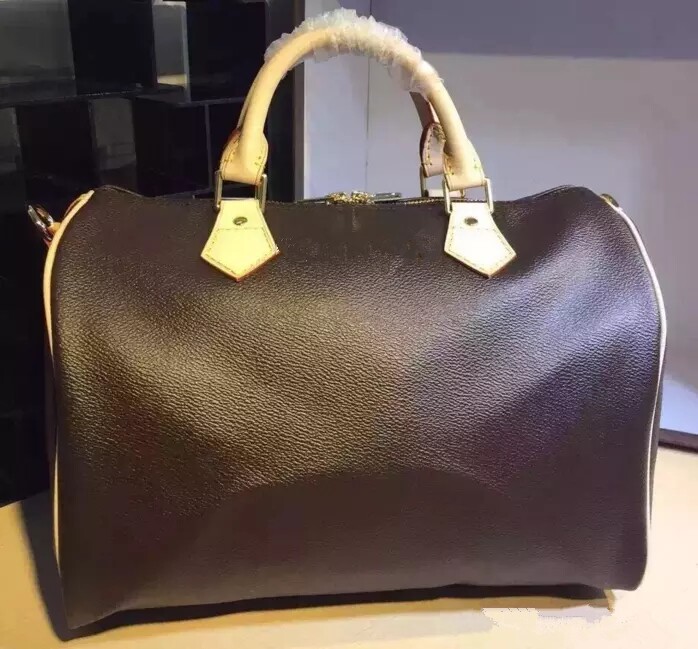 Three Size With Strap Women bags Canvas real leather Handbags Designer Shoulder Bag, White grid
Three Size With Strap Women bags Canvas real leather Handbags Designer Shoulder Bag, White grid