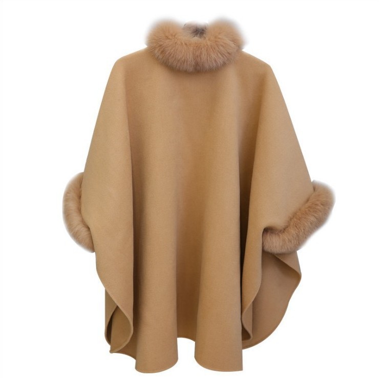 Women Woolen Coat Cape Fashion Fur coats for Women Clothes Winter Loose Sweater Cardigan Bat Sleeve Knit Coat Cape Poncho Overcoats, Brown
Women Woolen Coat Cape Fashion Fur coats for Women Clothes Winter Loose Sweater Cardigan Bat Sleeve Knit Coat Cape Poncho Overcoats, Brown