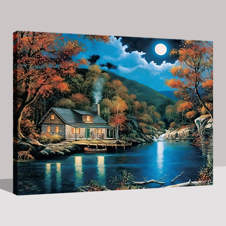 Diy Painting By Numbers For Adults Moon Night Countryside Painting Canvas By Numbers Acrylic Wall Painting For Home Arts
Diy Painting By Numbers For Adults Moon Night Countryside Painting Canvas By Numbers Acrylic Wall Painting For Home Arts