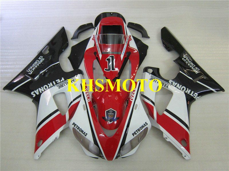 Hi-Grade Motorcycle Fairing kit for YAMAHA YZFR1 98 99 YZF R1 1998 1999 YZF1000 ABS Red white black Fairings set+Gifts YS16, Multi-color
Hi-Grade Motorcycle Fairing kit for YAMAHA YZFR1 98 99 YZF R1 1998 1999 YZF1000 ABS Red white black Fairings set+Gifts YS16, Multi-color