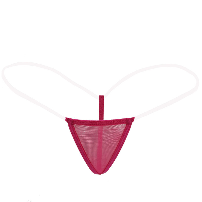 Sexy Mini Micro Bikini G Strings Thongs Women's Transparent See Throuh Panties T-back Tangas Low Waist Erotic Undewear Lingerie S923
