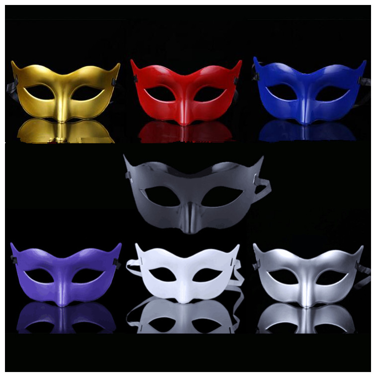 New Plastic Half Face Mask Men's Masquerade Mask Fancy Dress Venetian Masks Masquerade Masks Optional Multi-color (Red, White, Gold, Silver
New Plastic Half Face Mask Men's Masquerade Mask Fancy Dress Venetian Masks Masquerade Masks Optional Multi-color (Red, White, Gold, Silver