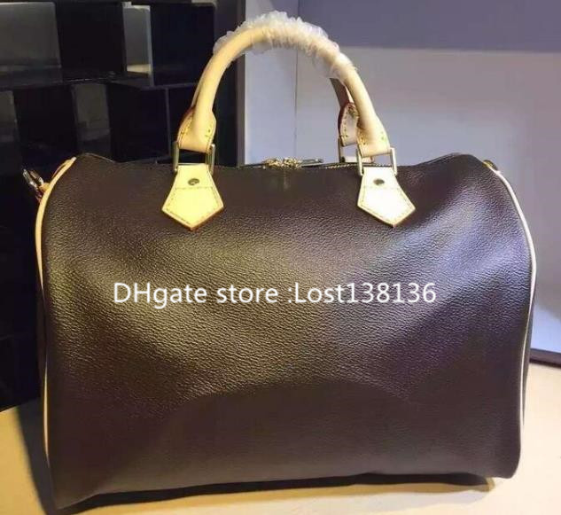 2021 Women Duffel Bag Classic Style Fashion bags Shoulder Bags Lady Totes handbags Speedy 30cm, Brown plaid
2021 Women Duffel Bag Classic Style Fashion bags Shoulder Bags Lady Totes handbags Speedy 30cm, Brown plaid