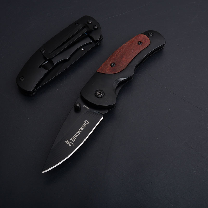 Wholesale Browning FA15 Titanium Tactical Folding Knife 440C 57HRC Outdoor Camping Hunting Survival Pocket Utility EDC Tools Xmas Gift Keychain
Wholesale Browning FA15 Titanium Tactical Folding Knife 440C 57HRC Outdoor Camping Hunting Survival Pocket Utility EDC Tools Xmas Gift Keychain