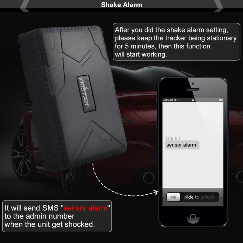 TKSTAR 10000mAh Long Life Battery Standby 120Days Car Vehicle tracker TK915 Waterproof Strong Magnet Motorcycle GPS Locator