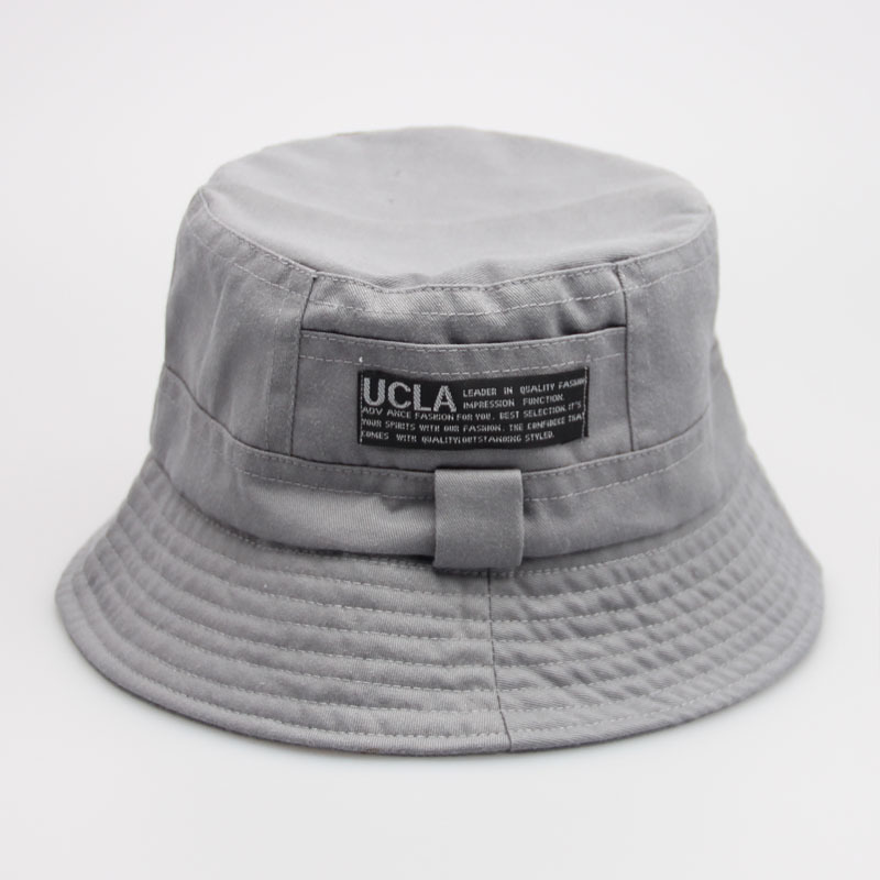 Cotton/Denim Unisex Bucket Hats 2015 New Fashion Summer Fishing Flat Sun Caps for Men and Women D18110601