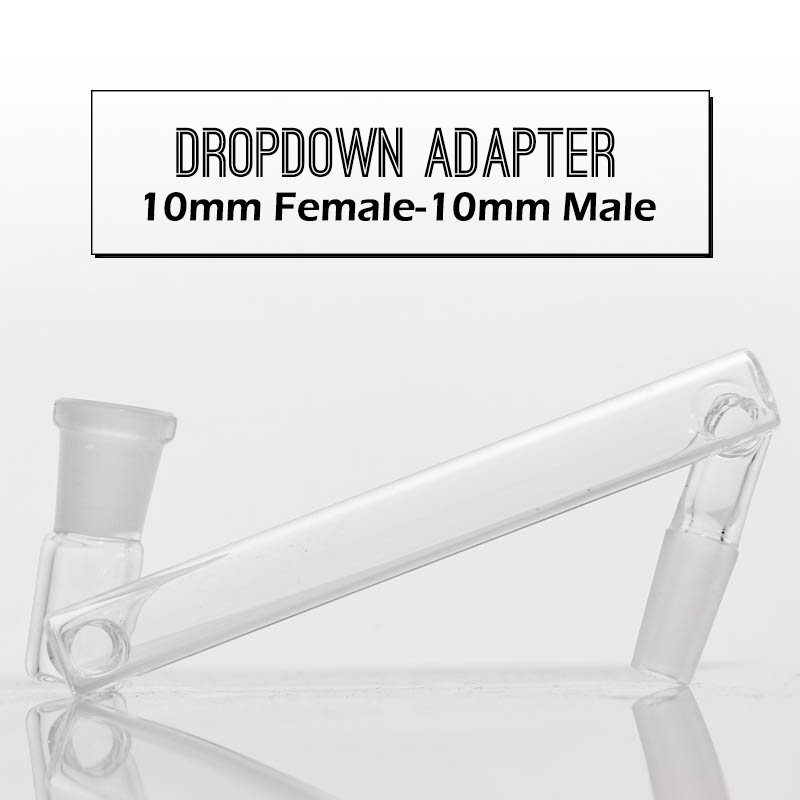 Wholesale Glass Adapter 14mm/19mm Male to Male or Femal Joint Drop Down for Glass Water Pipe
Wholesale Glass Adapter 14mm/19mm Male to Male or Femal Joint Drop Down for Glass Water Pipe