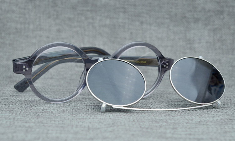 NEWEST ZOLMAN brand round CLIP-ON ACETATE polarized Sunglasses+prescription glasses frame sets sunglasses muti-color56-24-145full-set cases, White;black
NEWEST ZOLMAN brand round CLIP-ON ACETATE polarized Sunglasses+prescription glasses frame sets sunglasses muti-color56-24-145full-set cases, White;black