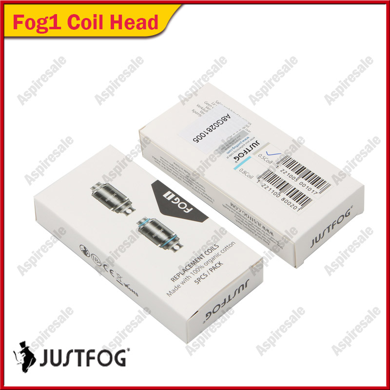 Authentic Justfog Fog 1 Coil Head 0.5ohm 0.8ohm Resistance Anti-spit Coil Fit fog1 Stertar Kits 100% Genuine
Authentic Justfog Fog 1 Coil Head 0.5ohm 0.8ohm Resistance Anti-spit Coil Fit fog1 Stertar Kits 100% Genuine