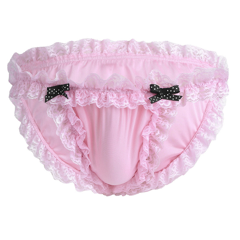 Panties for Mens Lingerie Sissy Maid Floral Lace Soft Bikini Briefs Underwear Underpamts Breathable Low-rise Underwear, Red;black
Panties for Mens Lingerie Sissy Maid Floral Lace Soft Bikini Briefs Underwear Underpamts Breathable Low-rise Underwear, Red;black