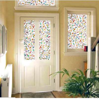 Decorative films windows Static Cling Stained Leaf Glass Window Film Privacy Films Textured Window stickers window leaf 30x100cm
Decorative films windows Static Cling Stained Leaf Glass Window Film Privacy Films Textured Window stickers window leaf 30x100cm