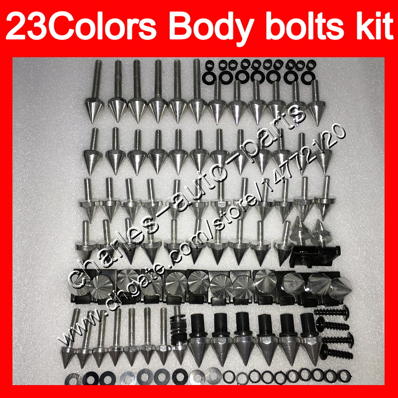 Fairing bolts full screw kit For YAMAHA YZFR1 00 01 02 03 YZF R1 YZF1000 YZF-R1 2000 2001 2002 2003 Body Nuts screws nut bolt kit 25Colors, No.1
Fairing bolts full screw kit For YAMAHA YZFR1 00 01 02 03 YZF R1 YZF1000 YZF-R1 2000 2001 2002 2003 Body Nuts screws nut bolt kit 25Colors, No.1