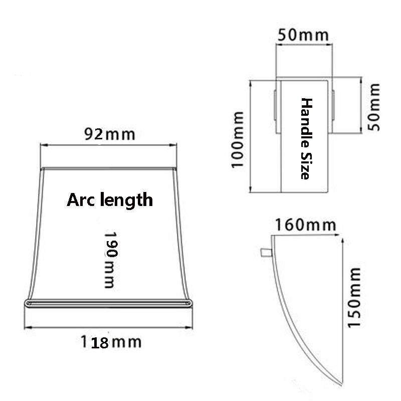 Rolya Wall Mounted Chrome Brass Waterfall Bathroom Basin Faucet Vanity Sink Mixer Tap Black Bath Spout