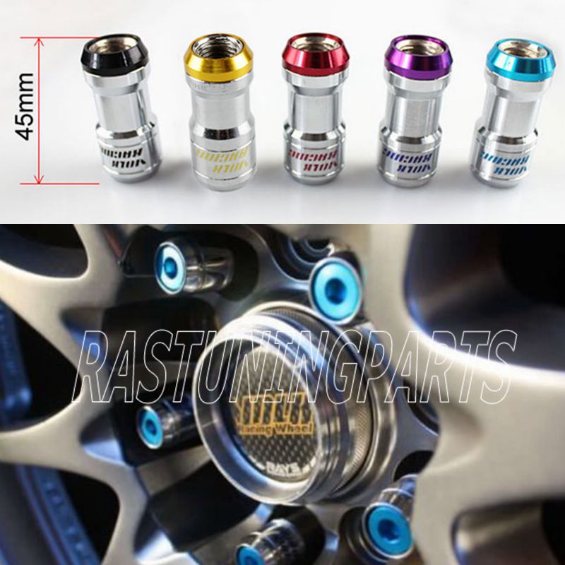 RASTP -20 Pcs Volk RAYS Racing Formula Nut Set Wheel Lug Nut M12x1.5 or M12x1.25 L=45mm Black Red Gold Purple RS-LN001
RASTP -20 Pcs Volk RAYS Racing Formula Nut Set Wheel Lug Nut M12x1.5 or M12x1.25 L=45mm Black Red Gold Purple RS-LN001