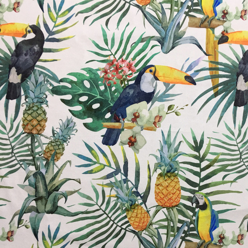 Rainforest Summer Parrot Digital Print Ramphasto Chair Upholstery Sofa Armchair Velvet Fabric Decorative Pillow Case Cloth 140cm wide
Rainforest Summer Parrot Digital Print Ramphasto Chair Upholstery Sofa Armchair Velvet Fabric Decorative Pillow Case Cloth 140cm wide