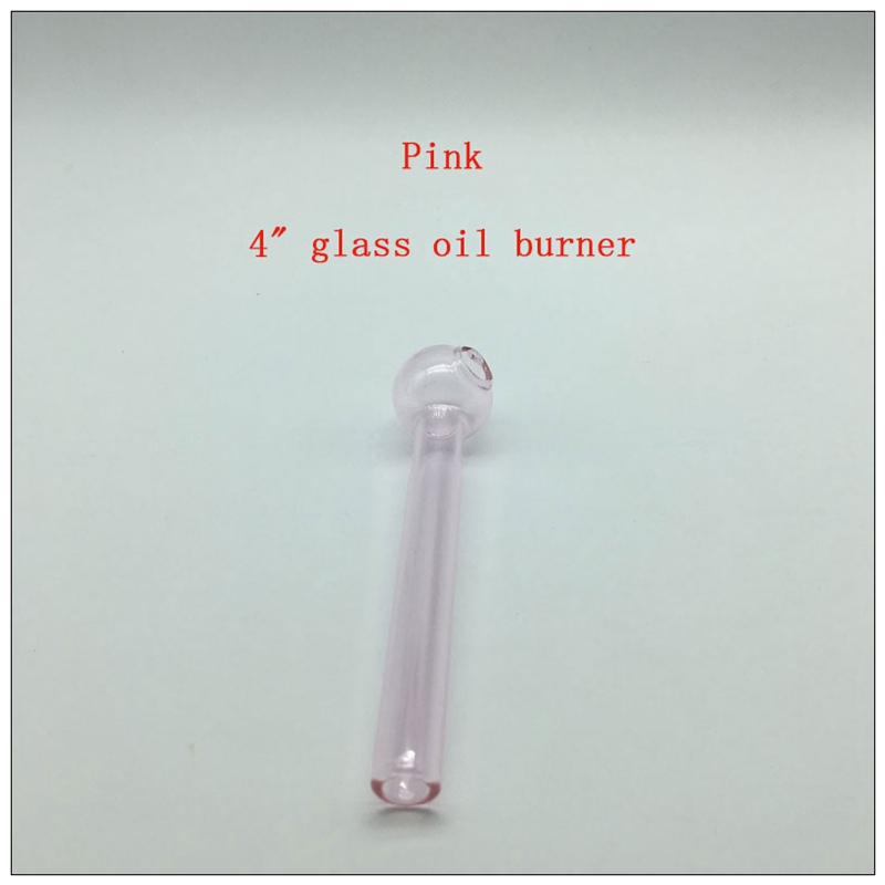 4.0Inch 10CM Pink Oil Burner Glass Pipe Pyrex Glass Oil Burner Pipe 6 Colors Oil Burner Pipe Water Hand Pipes Smoking Accessories
4.0Inch 10CM Pink Oil Burner Glass Pipe Pyrex Glass Oil Burner Pipe 6 Colors Oil Burner Pipe Water Hand Pipes Smoking Accessories