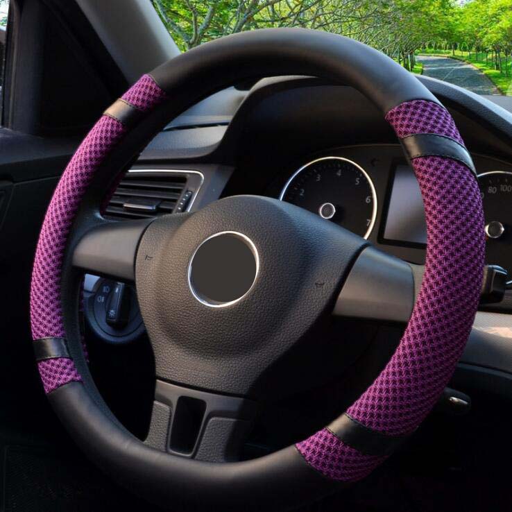 38cm Universal Car Steering Wheel Cover antislip breathable fashion ice silk grace design
38cm Universal Car Steering Wheel Cover antislip breathable fashion ice silk grace design