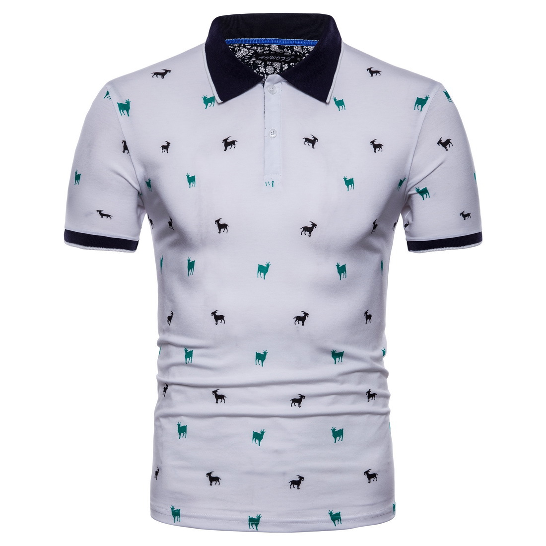 High Quality Polos Mens Printed POLO Shirts Cotton Short Sleeve Camisas Polo Casual Stand Collar Male Polo Shirt 4XL, Blue
High Quality Polos Mens Printed POLO Shirts Cotton Short Sleeve Camisas Polo Casual Stand Collar Male Polo Shirt 4XL, Blue