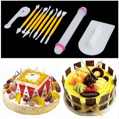 Free shipping wholesales 11Pcs Cake Decorating Fondant Rolling Pin Modelling Tool Embosser Mould
Free shipping wholesales 11Pcs Cake Decorating Fondant Rolling Pin Modelling Tool Embosser Mould