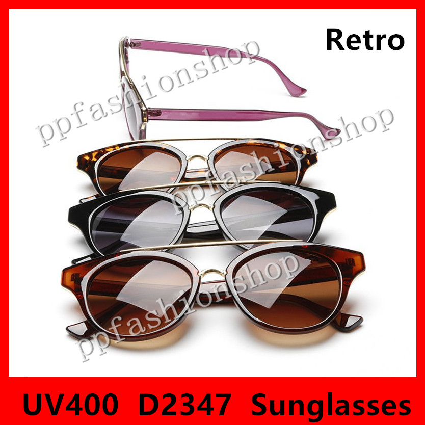 Brand Designer 2347 Sunglasses Popular Luxury retro sunglasses Top Quality Fashion Round Frame Sunglasses UV Protection Lens, White;black 
Brand Designer 2347 Sunglasses Popular Luxury retro sunglasses Top Quality Fashion Round Frame Sunglasses UV Protection Lens, White;black