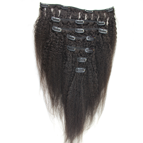 Brazilian Virgin Hair Kinky Straight Clip In Human Hair 8 Pieces And 120g/Set Natural Black Human Hair Extensions Coarse Yaki
Brazilian Virgin Hair Kinky Straight Clip In Human Hair 8 Pieces And 120g/Set Natural Black Human Hair Extensions Coarse Yaki