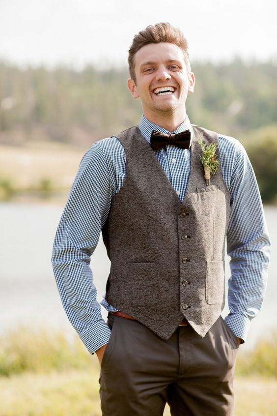 2019 Wedding Groom Vests Oliver Green Wool Single breasted Herringbone Tweed Vests Groomsmen Vest Mens Suit Vest Prom Waistcoat Custom Made