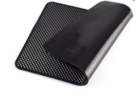 Non-Slip Mat Case For Fiat Punto Abarth 500 124 Stilo Ducato Palio Badge Emblems Interior Accessories Car Styling