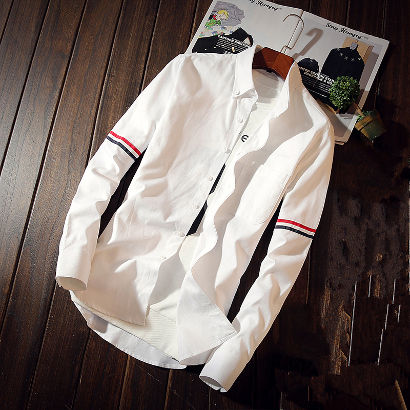 2018 Spring and Autumn Men's Long Sleeve Blouse Size S M L XL 4XL 5XL White Blue Grey Fashion Business Casual Man Cotton Shirts, Gray
2018 Spring and Autumn Men's Long Sleeve Blouse Size S M L XL 4XL 5XL White Blue Grey Fashion Business Casual Man Cotton Shirts, Gray