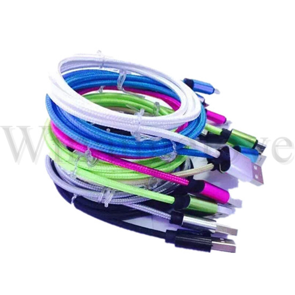 1m 2m Colorful Braided Nylon Alloy micro type c usb cable cord line for samsung s6 s7 s8 android phone 7 8
1m 2m Colorful Braided Nylon Alloy micro type c usb cable cord line for samsung s6 s7 s8 android phone 7 8
