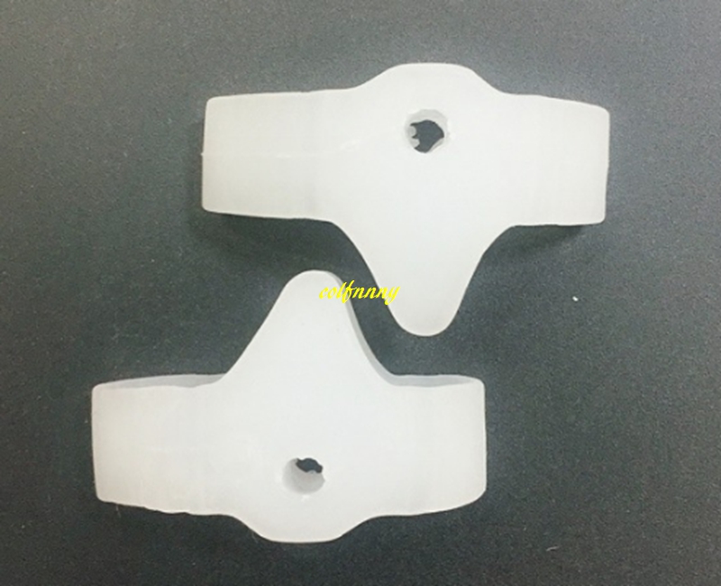 100Paris/lot Silicone Gel Thumb Corrector Hallux Valgus Foot Bone Orthosis Device Feet Care Double Ring Appliance Brace Support