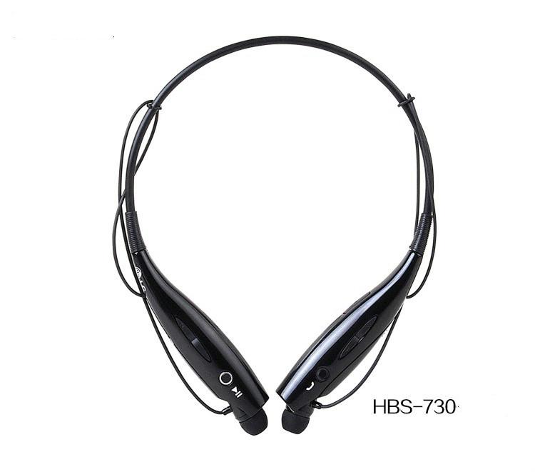 HBS730 Wireless Bluetooth headphones CSR4.0 portable sports in ear mini headset stereo HQ vibration earphone Universal