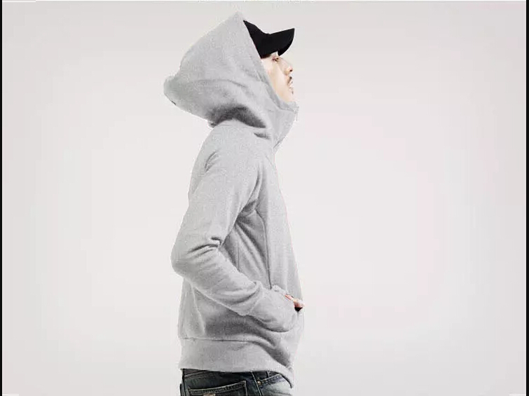 Men Sweater Solid Color Black Hip Hop Hoodie Coat New Fashion Hooded Hoodies For Men M-3XL