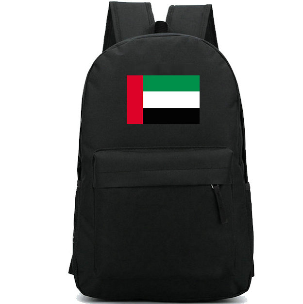 UAE flag backpack United Arab Emirates day pack National banner school bag Leisure packsack Good rucksack Sport schoolbag Outdoor daypack, Black
UAE flag backpack United Arab Emirates day pack National banner school bag Leisure packsack Good rucksack Sport schoolbag Outdoor daypack, Black