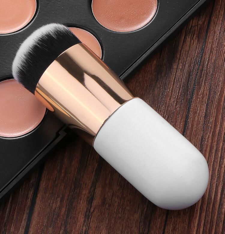 10pcs/lot White gold round head brush Mushroom head brush with white handle gold tube artificial fiber 10.5CM length.
10pcs/lot White gold round head brush Mushroom head brush with white handle gold tube artificial fiber 10.5CM length.