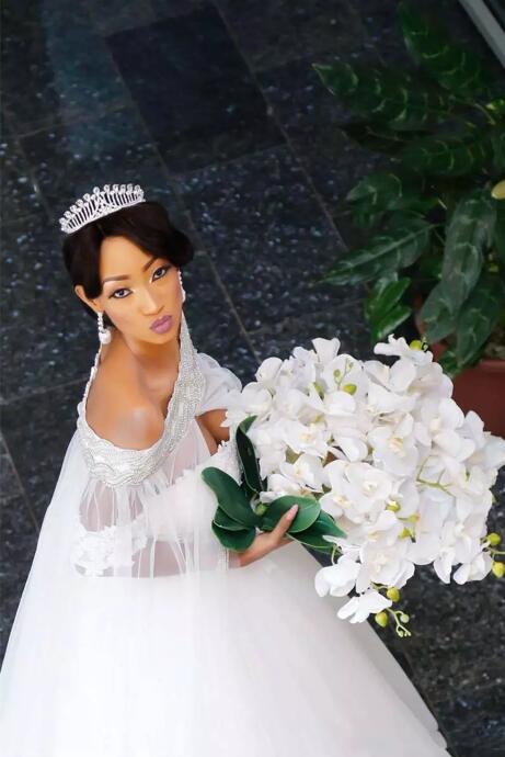 Gorgeous 2018 African Off Shoulder Lace Wedding Dresses With Tulle Detachable Skirt Beaded Wraps Bridal Gowns Custom Made China EN1032