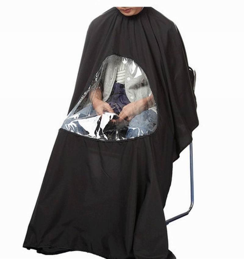 Hair Cutting Cape Salon Hairdressing Hairdresser VIEWING WINDOW Barber Cloth pron Salon Barber Stylists
