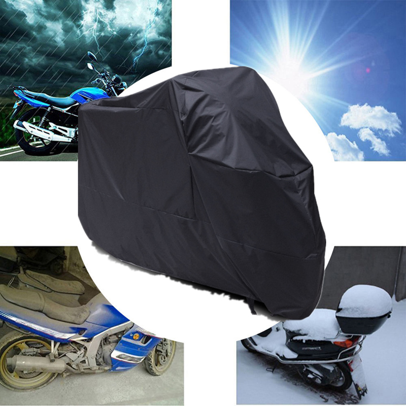 All Season Black Waterproof Sun Motorcycle Cover For Honda Kawasaki Yamaha Suzuki Harley Touring Harley Road King Electra Glide
All Season Black Waterproof Sun Motorcycle Cover For Honda Kawasaki Yamaha Suzuki Harley Touring Harley Road King Electra Glide