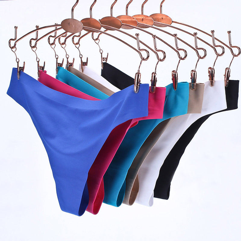 High Quality Solid Color Low Rise Sexy Seamless One Piece Women Briefs Lingerie Thong Underwear panties, White
High Quality Solid Color Low Rise Sexy Seamless One Piece Women Briefs Lingerie Thong Underwear panties, White