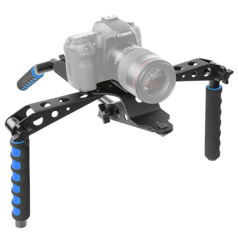 DSLR Filmmaking System Shoulder Mount Stabilization Stabilizer for Canon 5D Nikon 4D Sony Panasonic DSLR Cameras And Camcorders
DSLR Filmmaking System Shoulder Mount Stabilization Stabilizer for Canon 5D Nikon 4D Sony Panasonic DSLR Cameras And Camcorders