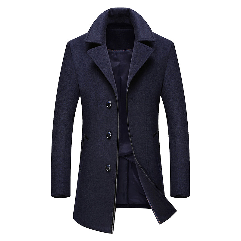new Hot autumn and winter men's jacket coat Business wool jacket overcoat Windbreaker Slim free shipping Woollen overcoat, Black
new Hot autumn and winter men's jacket coat Business wool jacket overcoat Windbreaker Slim free shipping Woollen overcoat, Black