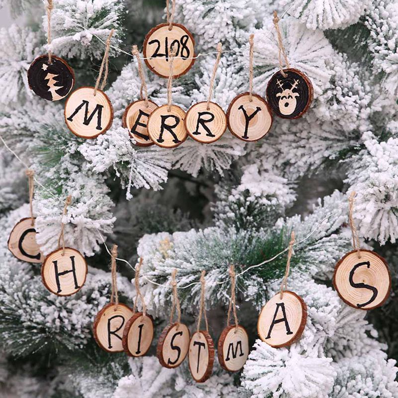 10Pcs Christmas Decoration Pendants Round Wooden Board Xmas Tree Drop Ornaments Diy Merry Christmas Decoration For Home Supplies
10Pcs Christmas Decoration Pendants Round Wooden Board Xmas Tree Drop Ornaments Diy Merry Christmas Decoration For Home Supplies