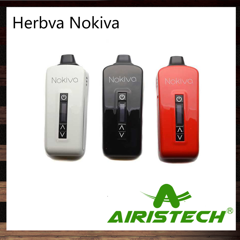 Airis Herbva Nokiva Kit Portable Phone-mate Vaporizer Airistech Ceramic Chamber 2200mah Battery OLED Display 100% Original, White
Airis Herbva Nokiva Kit Portable Phone-mate Vaporizer Airistech Ceramic Chamber 2200mah Battery OLED Display 100% Original, White