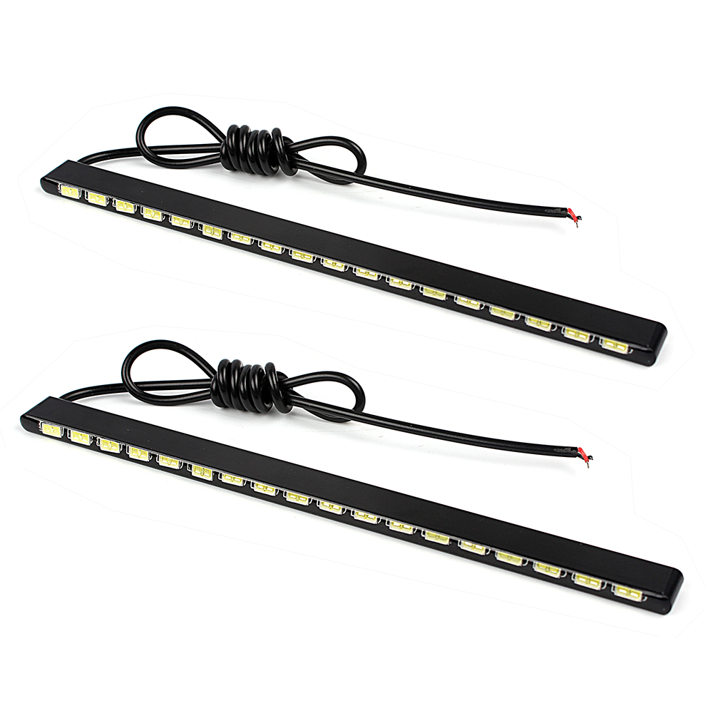 2pcs Led Strip Car Bulbs DRL Aluminum Housing SMD Waterproof 7030 Fog Light Car Styling 18 LEDs Daytime Running Lights Daylight
2pcs Led Strip Car Bulbs DRL Aluminum Housing SMD Waterproof 7030 Fog Light Car Styling 18 LEDs Daytime Running Lights Daylight