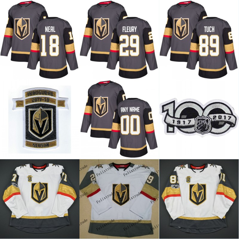 Youth Vegas Golden Knights Jersey With Inaugural,100th Patch 81 Marchessault 29 Fleury 71 Karlsson 18 Neal 89 Alex Tuch Stich Hockey Jersey, 29 marc-andre fleury
Youth Vegas Golden Knights Jersey With Inaugural,100th Patch 81 Marchessault 29 Fleury 71 Karlsson 18 Neal 89 Alex Tuch Stich Hockey Jersey, 29 marc-andre fleury