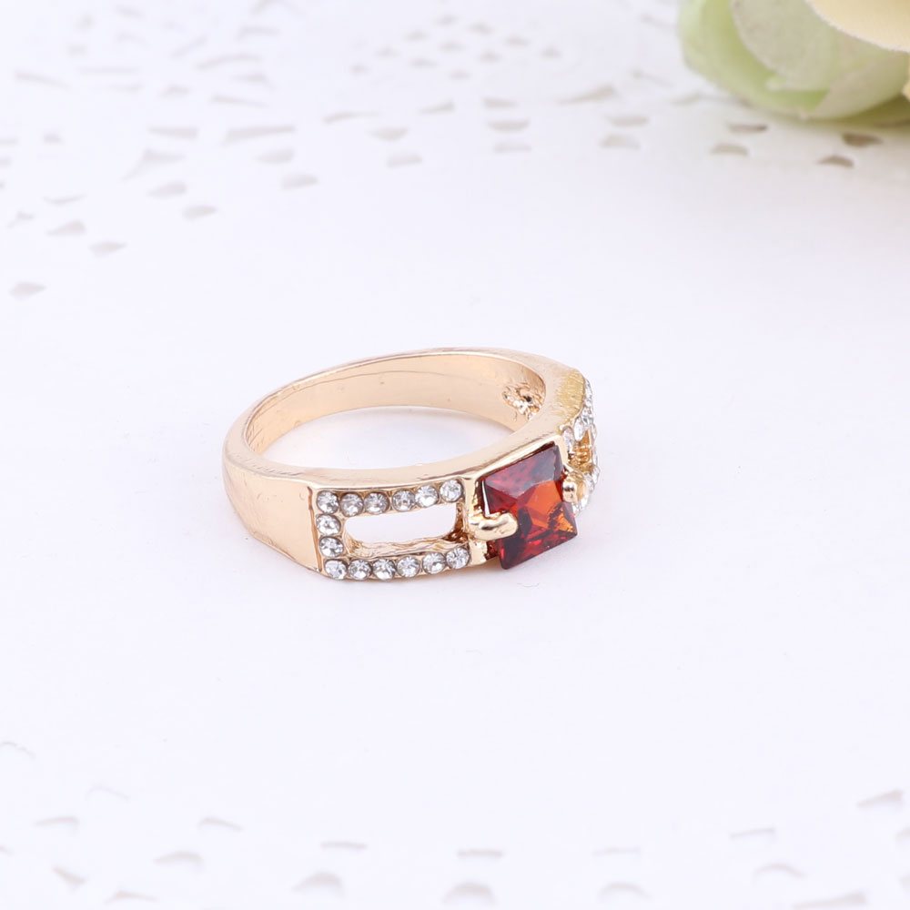 Retro Dubai Bridal Jewelry Sets Crystal Gold Color Jewellery Sets For Women Nigerian Wedding Jewelry Set