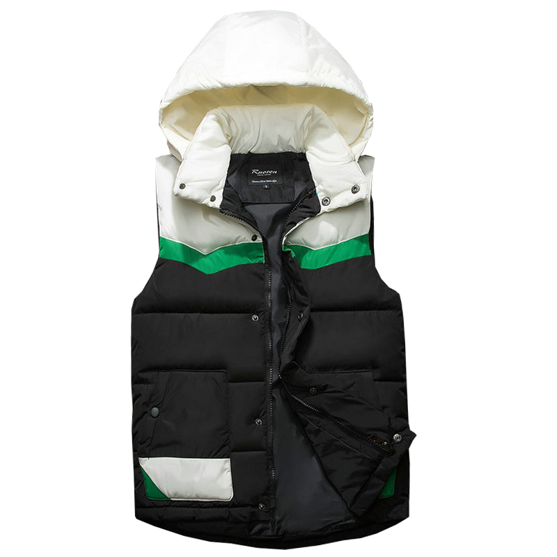 drop shipping New Autumn Winter Vest Slim fit hooded waistcoat male casual sleeveless vest for boys/ male LBZ17, Black;white
drop shipping New Autumn Winter Vest Slim fit hooded waistcoat male casual sleeveless vest for boys/ male LBZ17, Black;white