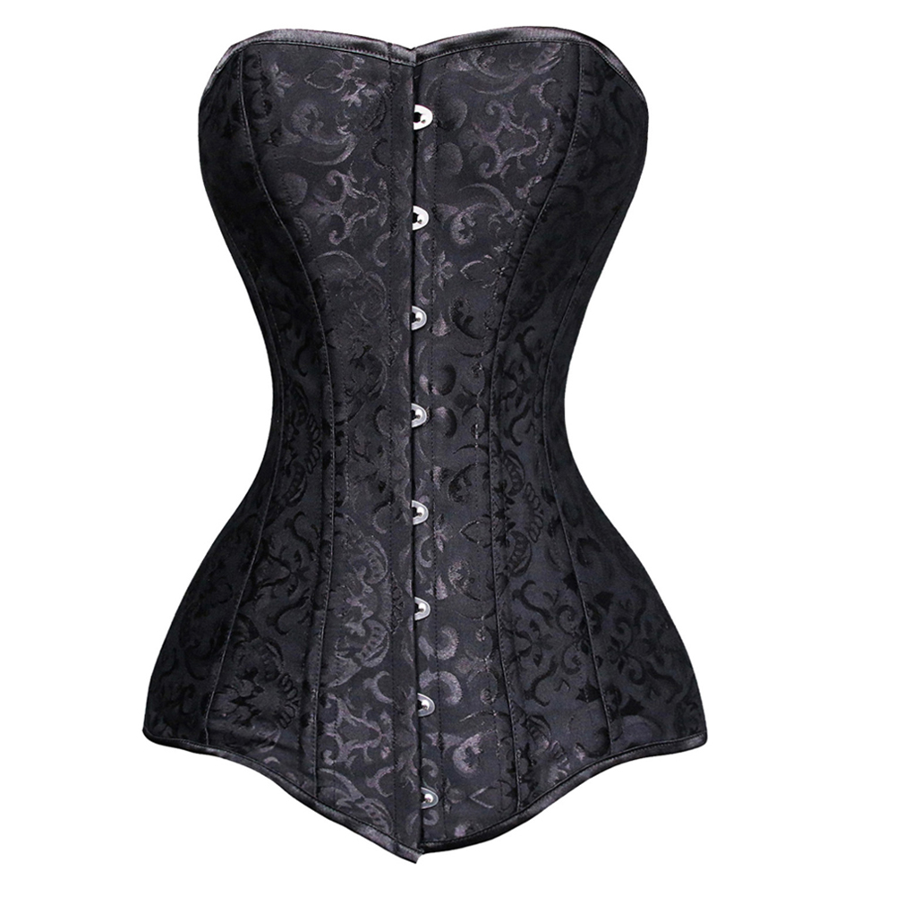 Plus Size Corset Double 26 Steel Boned Corset Overbust Long Torso Bustiers Waist Trainer Corsets Shapewear Cincher Corselet, Black
Plus Size Corset Double 26 Steel Boned Corset Overbust Long Torso Bustiers Waist Trainer Corsets Shapewear Cincher Corselet, Black
