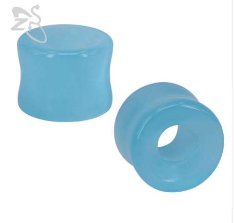 7 Colors Stone Ear Plug Double Flared Natural Stone Ear Tunnels Plugs Ear Gauges Stretcher Expander Flesh Body Piercing Jewery